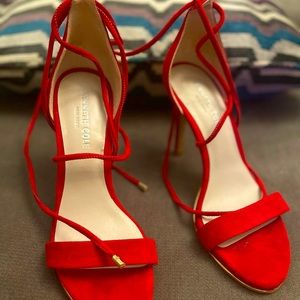 Kenneth Cole Berry Wraparound Heels